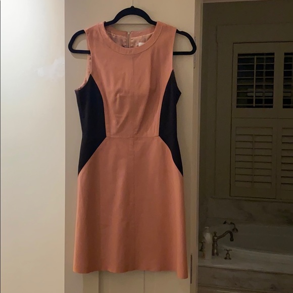 ABS Allen Schwartz Dresses & Skirts - Pink leather dress